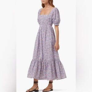 Favorite Daughter Floral Purple Maxi Dress